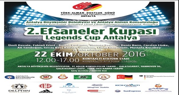 Efsaneler Antalya’da buluşuyor