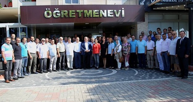 Şahin üyelerin sorunlarını dinledi