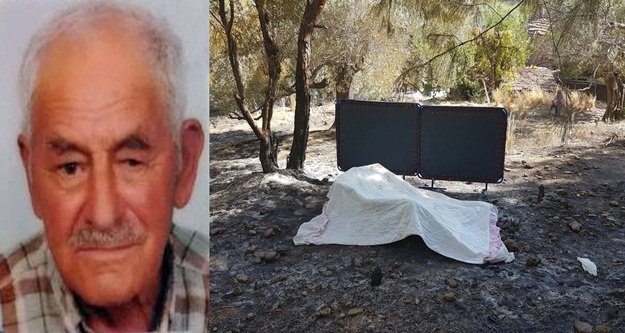 Yangını söndürmek isterken yanarak hayatını kaybetti