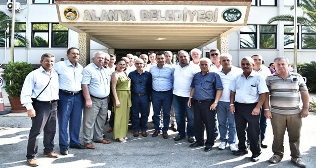 Yücel, Malkaralu muhtarları misafir etti