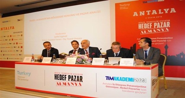 Antalya'da 'Hedef Pazar Almanya' toplantısı