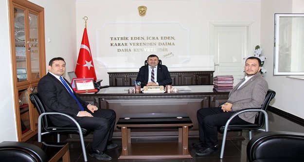 Baro Başkanı Ertuş'tan Tanrıseven'e ziyaret