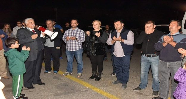 Dualarla yola çıktılar