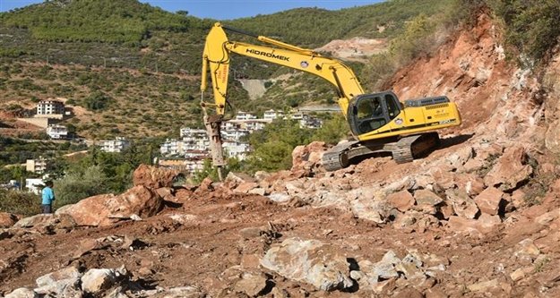 Kuzey Alanya'ya imar yolu