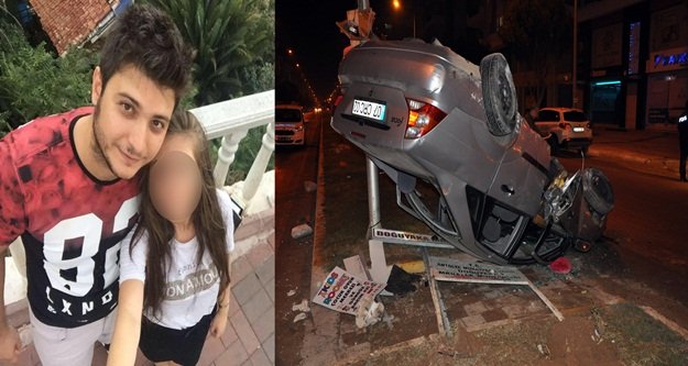 Takla atan aracın sürücüsü hayatını kaybetti