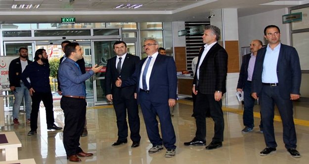 Vali Alanya'daki yatırımları inceledi