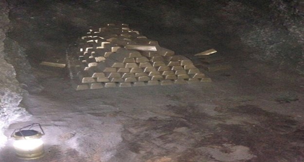 20 ton külçe altın hayali alçıyla bitti