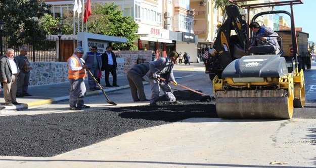 25 metrelik yola yama