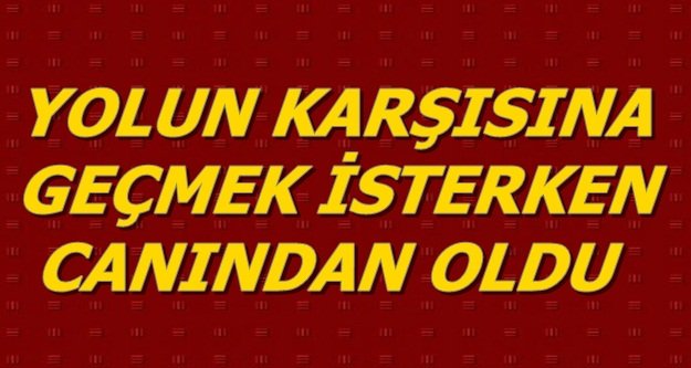 8 yaşında kaza kurbanı oldu