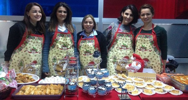 Bahçeşehir'den örnek yeni yıl kermesi