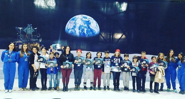 Bahçeşehir'den Uzay Kampı'na ziyaret