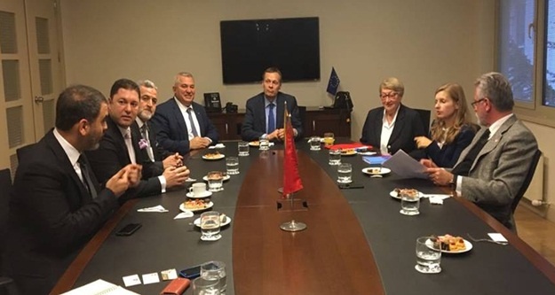 Başkan Şahin Resepsiyona katıldı