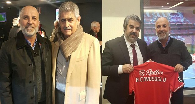 Çavuşoğlu Benfica kulübünü ziyaret etti