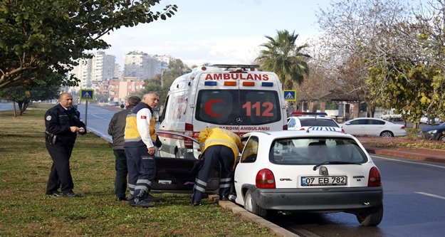 Ölüm direksiyon başında yakaladı