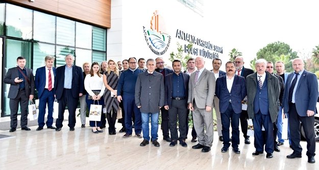 Rus İşadamları Antalya OSB'de