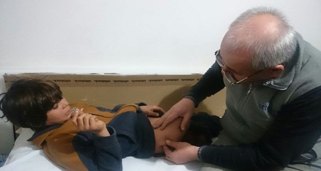 Savaş mağduru Ali ayağı için gün sayıyor