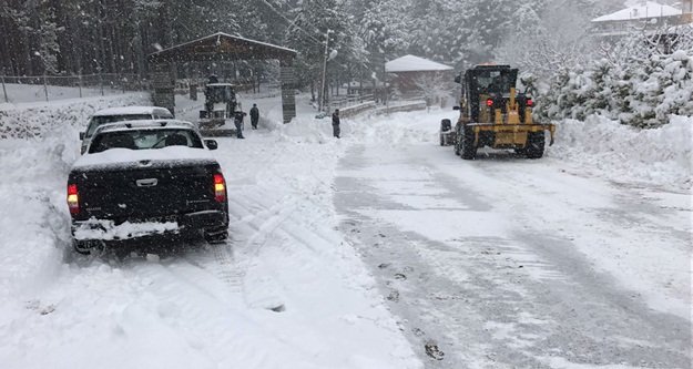 Antalya Konya yolu ulaşıma kapandı
