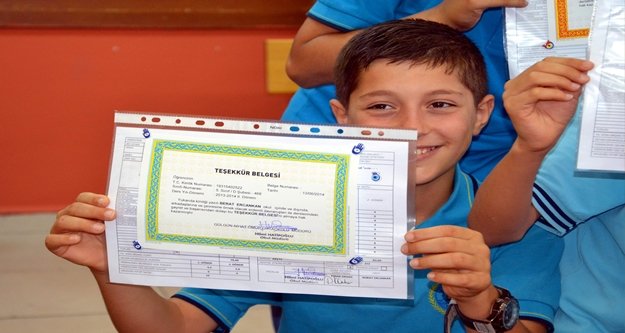 Okul birincisi 710 öğrenciye 5 yıldızlı tatil