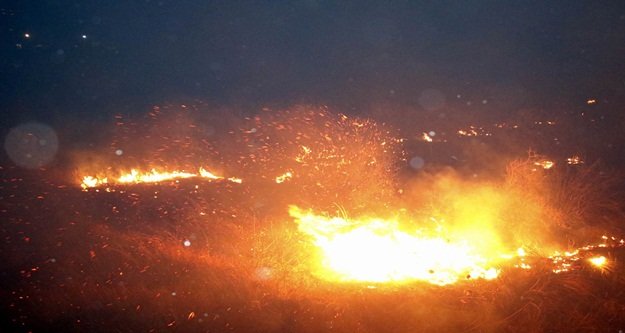 Antalya’da korkutan yangın