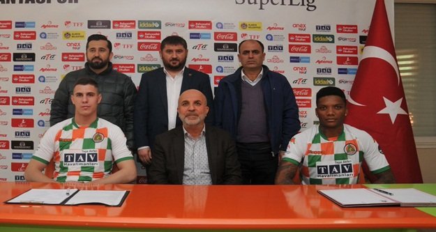 Aytemiz Alanyaspor'da çifte imza