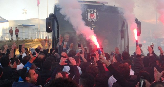 Beşiktaş protesto edildi