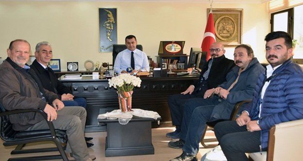 DSP'den Başkan Yücel'e ziyaret