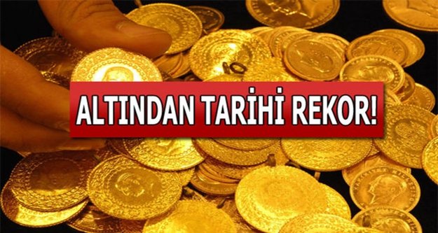 Gram altında tarihi rekor 151,6 oldu