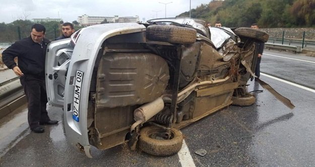 Kaza yapan sürücünün isyanı