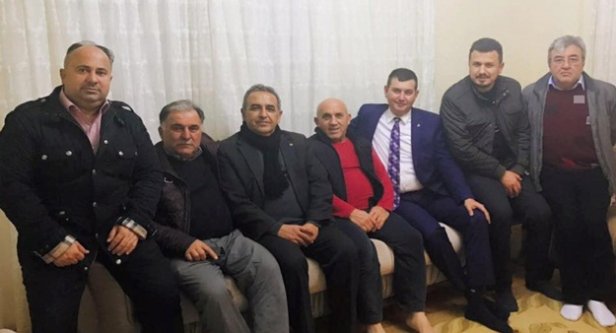 MHP'den geçmiş olsun ziyareti