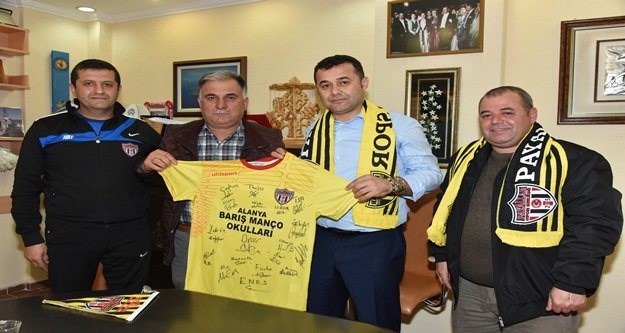 Payallarspor'dan Yücel'e destek teşekkürü