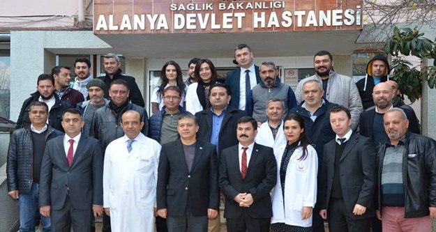 Yazan, Alanya basınını ağırladı