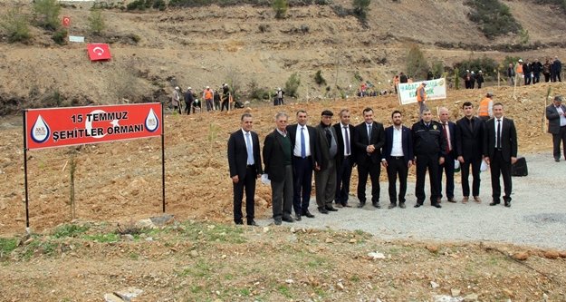 15 Temmuz şehitleri Alanya'da unutulmadı