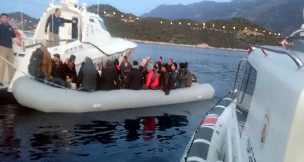 41 Suriyeli göçmen yakalandı