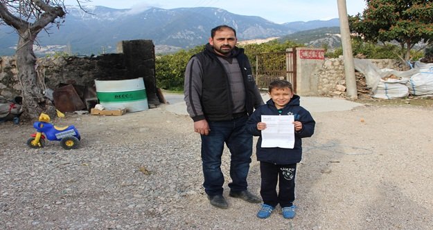 8 yaşındaki çocuğa haciz şoku