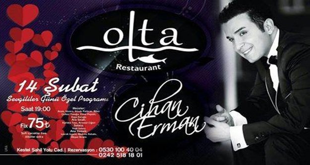 Alanya'da romantik gece