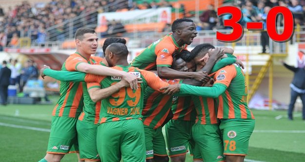 Aytemiz Alanyaspor farklı kazandı