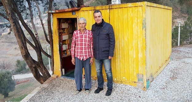 Güney'den yaşlı vatandaşa yardım eli