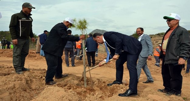 Güney eline kazmayı aldı