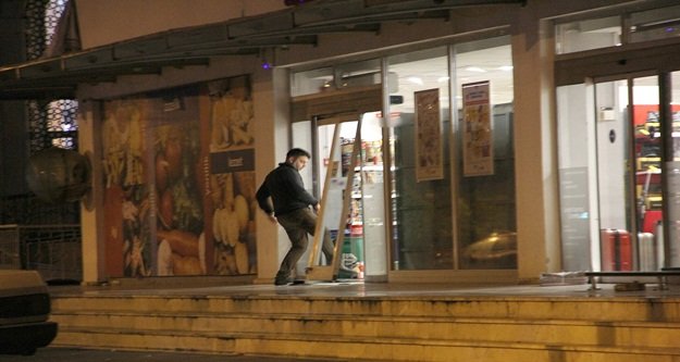 Hipermarketten hırsızlık