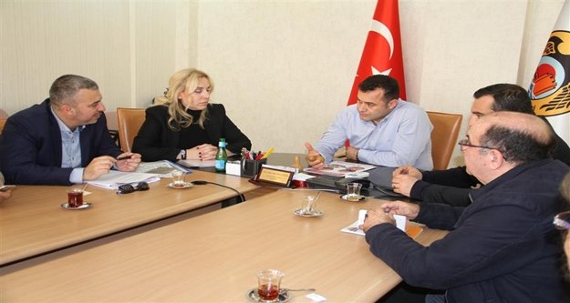 Kent Konseyi'inden Yücel'e ziyaret