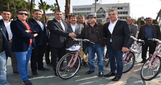 Muhtarlar sağlık için pedallayacak