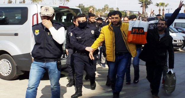 PKK operasyonu 12 kişi adliyeye sevk edildi