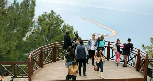 Teleferiğe 3 ayda 25 bin kişi bindi