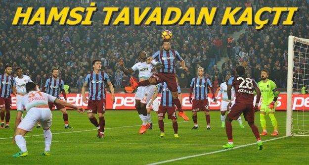 Trabzon'dan puanla dönüyoruz