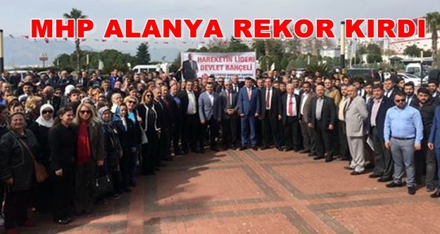 Türkdoğan: Göğsümü kabarttınız Alanya