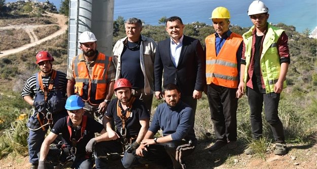 Yücel teleferik için beklenen tarihi verdi