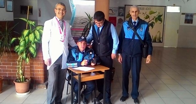 Zabıtadan kantincilere hijyen eğitimi