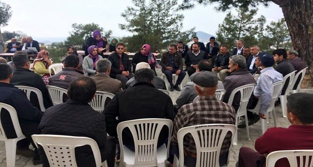 AK Partili Çelik Alanyalılarla buluştu