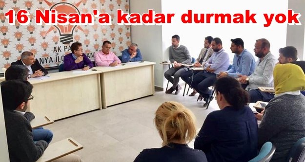 Alanya AK Parti'den kritik toplantı