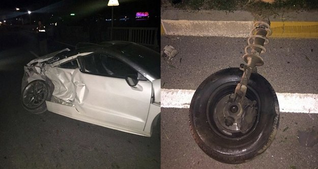 Alanya'da feci kaza: 2 yaralı var